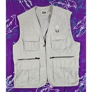 Tilley Endurables Different Drummer Travel Safari Utility Vest Beige Canada L
